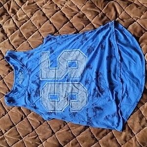 Number 95 tie dye tank top